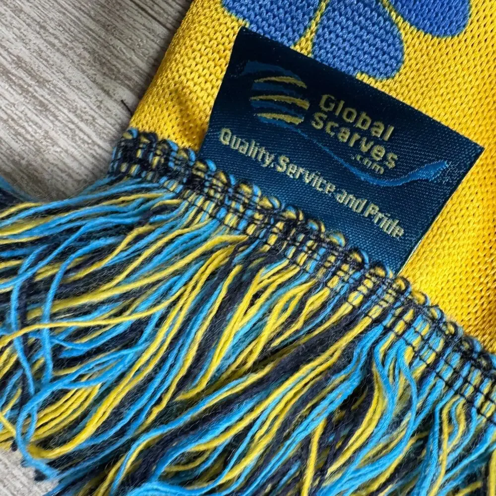 San Diego Sockers Signed Soccer Scarf Day of The Dead Dias De Los Muertos #9